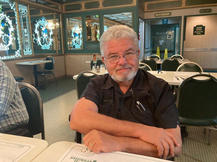 El sacerdote cubano José Conrado, párroco de la iglesia de San Francisco de Paula, en la ciudad de Trinidad, localizada en Sancti Spiritus.&nbsp;