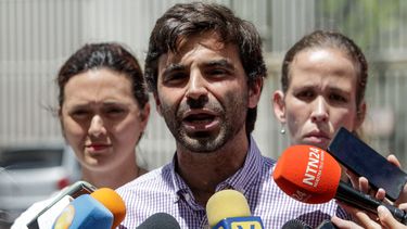 Juan Andrés Mejía, coordinador político encargado de Voluntad Popular, partido del opositor Juan Guaidó.