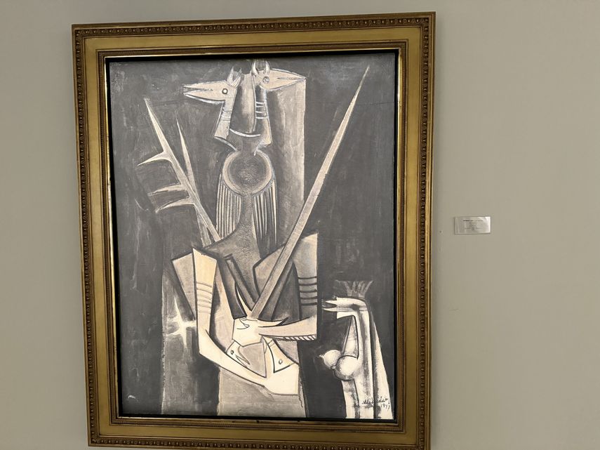Obra de Wifredo Lam, en Gary Nader Art Centre, Miami.&nbsp;