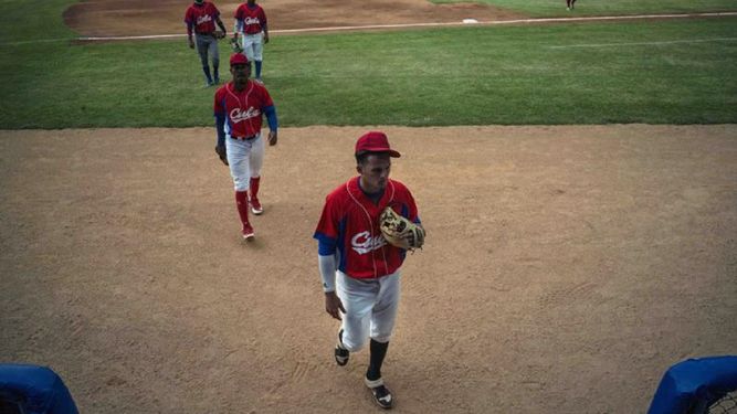 Equipo de beisbol de Cuba que participa en el Preolímpico.&nbsp;