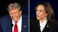 El candidato presidencial republicano y expresidente, Donald Trump, izquierda, y la candidata presidencial demócrata y vicepresidenta, Kamala Harris.