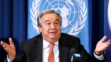 António Guterres, secretario general de la ONU.