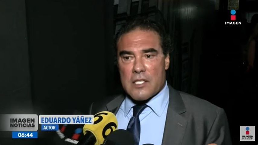 El actor Eduardo Yañez.