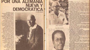 Reportajes de Tania Quintero en los años 70 en la revista Bohemia.&nbsp;