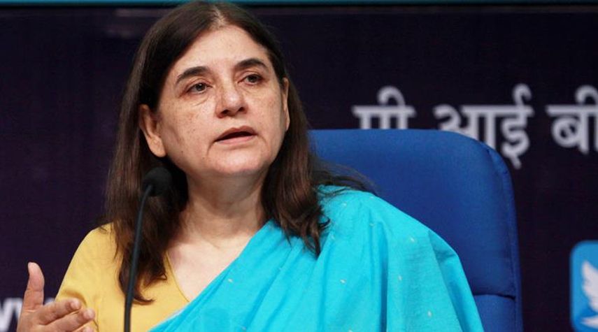 La ministra india, Maneka Gandhi (CORTESIA) 