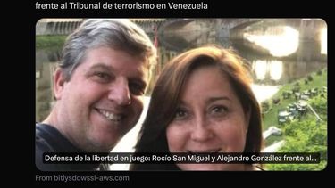 Familiares del coronel en retiro Alejandro González de Canales denuncian que éste fue detenido por el régimen venezolano, en el marco de la investigación por parte de la fiscalía contra Rocío San Miguel.