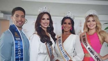 Mister Supranational Venezuela 2022, Jorge Eduardo Núñez; Miss Supranational Venezuela 2023, Selene Delgado; Miss Supranational Venezuela 2022; Ismely Velásquez y Universal Woman Venezuela, Valentina Sánchez Trivella.&nbsp;