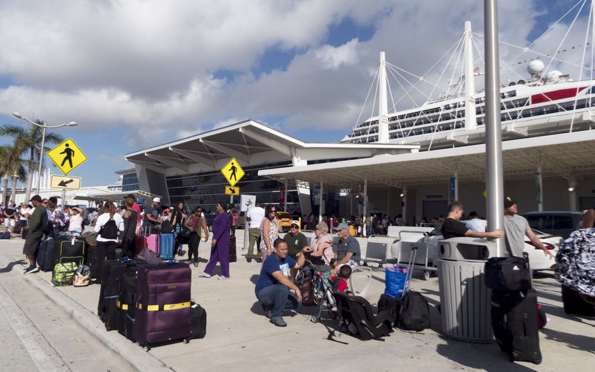 El Puerto de Miami registró más 5 millones de pasajeros en 2017.