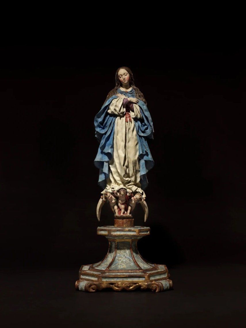 Obra Virgen de la Inmaculada Concepción, de Luisa Roldán.