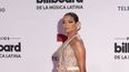 La cantautora española Natalia Jiménez a su llegada a la Alfombra Roja de los Latin Billboard 2020.&nbsp;
