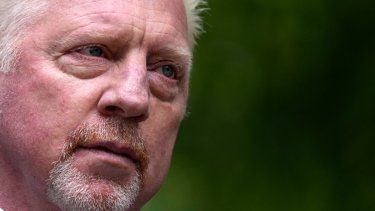 El tenista retirado Boris Becker llega al tribunal de Southwark, Londres, 29 de abril de 2022. La agencia noticiosa británica Press Association informa que Becker, una leyenda del tenis, ha quedado en libertad después de purgar ocho meses de su pena.