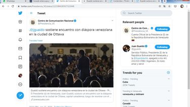 guaido sostuvo encuentro con la diaspora venezolana en ottawa