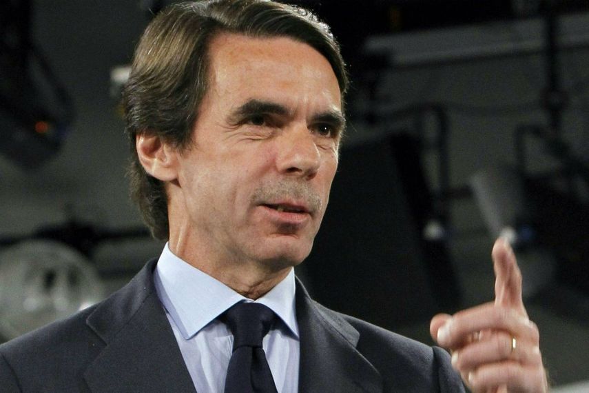 Expresidente español José María Aznar (EFE)