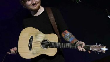 El cantante Ed Sheeran.