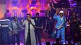 Robert Kool Bell, James JT Taylor, Ronald Bell y Dennis Thomas, con el sombrero blanco, de la banda Kool & The Gang.&nbsp;
