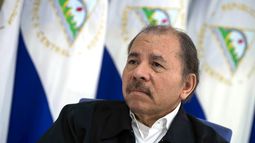 El gobernante Daniel Ortega.