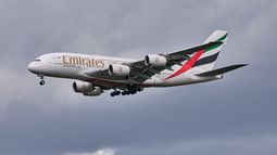 Imagen referencial a un avión de Emiratos Árabes Unidos.