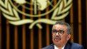Tedros Adhanom Ghebreyesus, director general de la Organización Mundial de la Salud (OMS), ofrece una declaración a reporteros sobre la respuesta al brote de coronavirus COVID-19, en la sede de la OMS, en Ginebra, Suiza. Tedros Adhanom Ghebreyesus, director general de la Organización Mundial de la Salud (OMS), ofrece una declaración a reporteros sobre la respuesta al brote de coronavirus COVID-19, en la sede de la OMS, en Ginebra, Suiza.