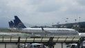 Aviones de la aerolínea Copa Airlines permanecen en tierra en el Aeropuerto Internacional Tocumén en Ciudad de Panamá, el martes 26 de mayo de 2020. Aviones de la aerolínea Copa Airlines permanecen en tierra en el Aeropuerto Internacional Tocumén en Ciudad de Panamá, el martes 26 de mayo de 2020.