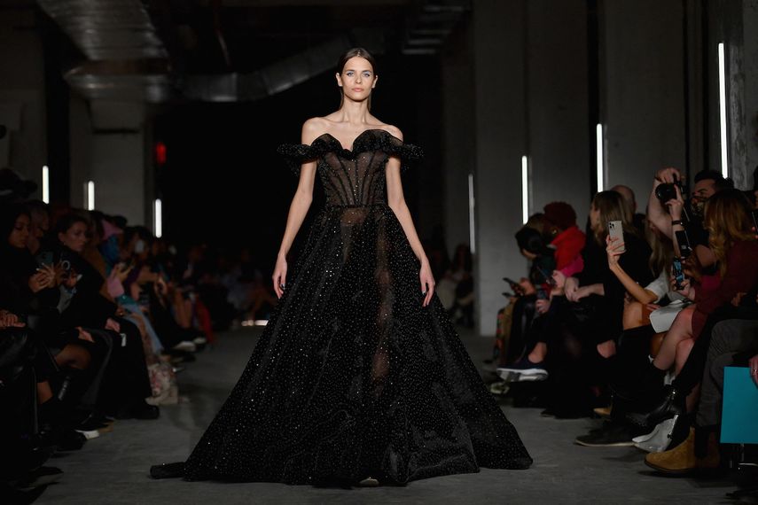 Una de las piezas de la nueva colección del diseñador Christian Siriano.&nbsp;