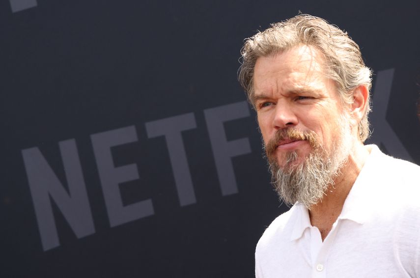 El actor estadounidense Matt Damon asistió al evento Netflix TUDUM 2025: The Live Event en el Kia Forum de Inglewood, California, el 31 de mayo de 2025.