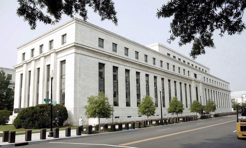 Edificio de la Reserva Federal (Fed) de los Estados Unidos.
