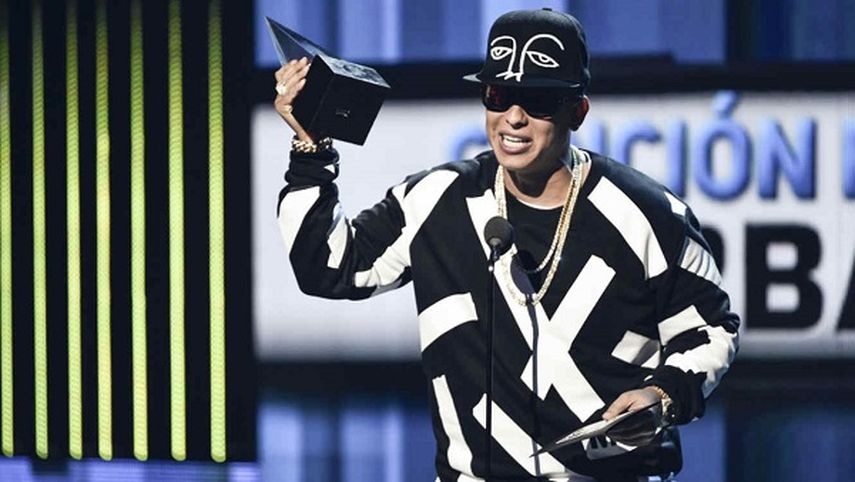 El cantante puertorriqueño Daddy Yankee en los Latin American Music Awards. (CORTESÍA)
