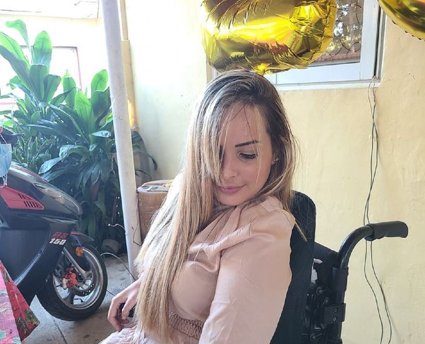 La joven cubana Mailen Díaz Almaguer, única sobreviviente del accidente aéreo en el que perdieron la vida 112 personas en mayo de 2018.