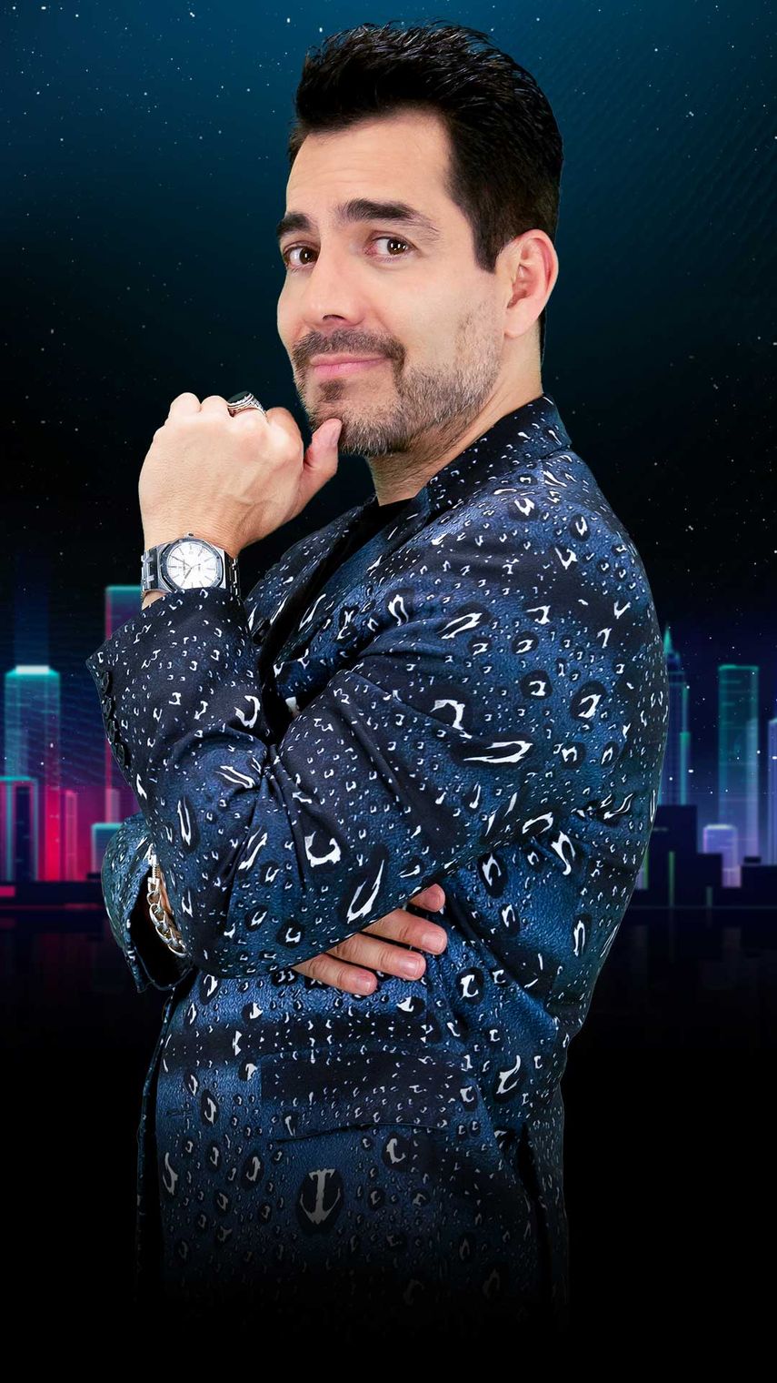 El actor y comediante mexicano Omar Chaparro.&nbsp;