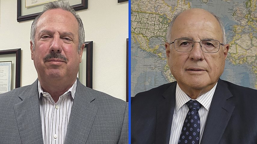 Los abogados constitucionalistas Nelson Rodríguez Varela y Rafael Peñalver.