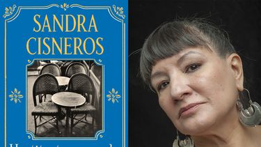 En esta combinación de fotos difundidas por Vintage Books, la portada del libro Martita, te recuerdo y un retrato de su autora, Sandra Cisneros.&nbsp;