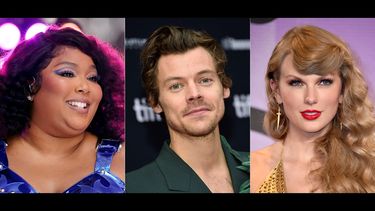 En esta combinación de fotografías Lizzo, Harry Styles y Taylor Swift. Estos artistas fueron nominados a los Brit Awards el 12 de enero de 2023.