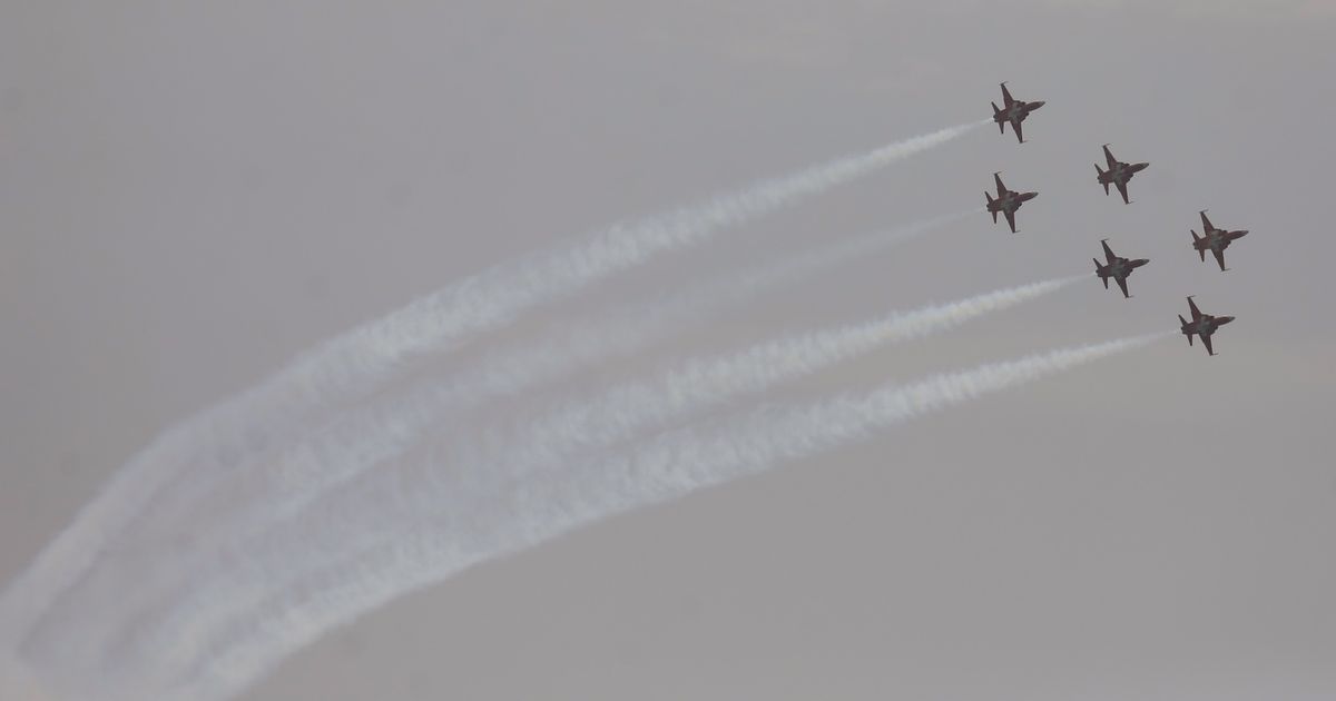 España: La Patrulla Águila se despide en Murcia después de 40 años