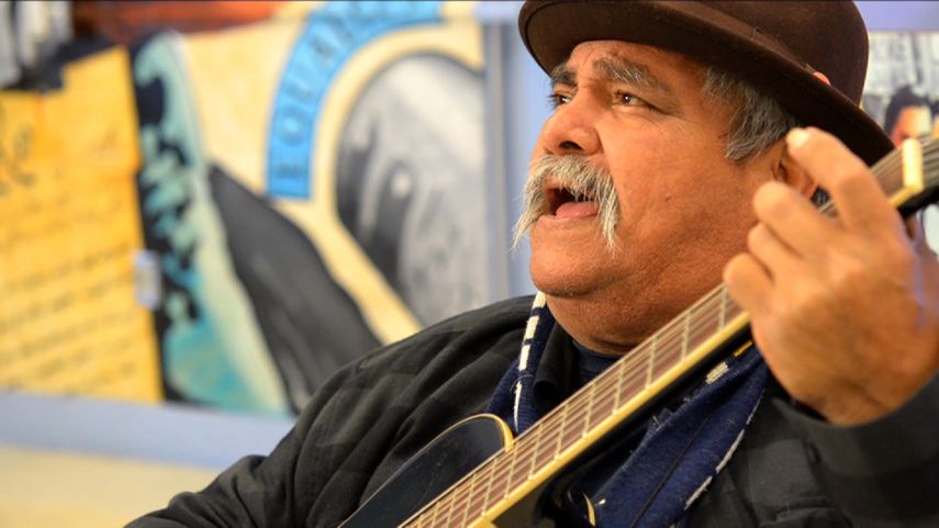 El músico&nbsp;Ramón Chunky Sánchez