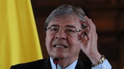 Carlos Holmes Trujillo, canciller de Colombia.