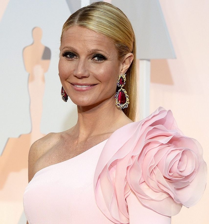 Gwyneth Paltrow posa durante la pasada entrega de los Oscar. (EFE). 