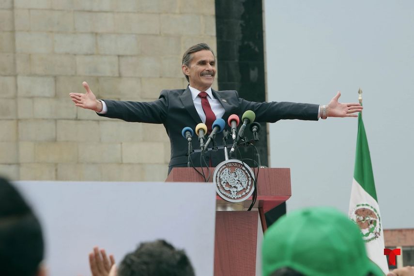 El actor Humberto Zurita como Epifanio Vargas en La Reina del Sur.