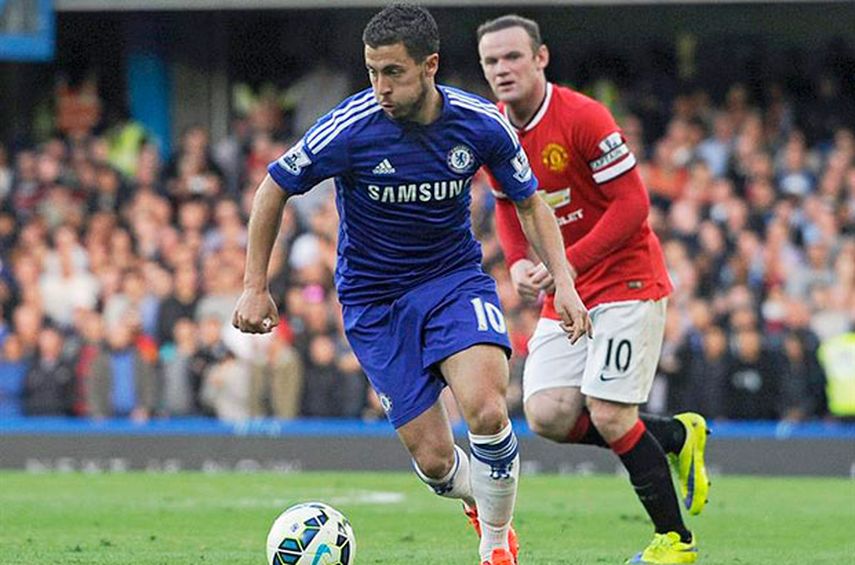 Hazard recién extendió su contrato con el Chelsea hasta 2021 (EFE)