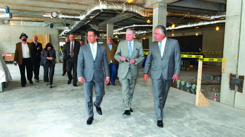 Roberto Carvalho, Armando Codina y Oswaldo Betancourt. (ÁLVARO MATA)