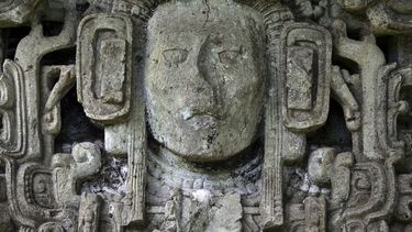 Vista de un detalle de las Ruinas de Cop&aacute;n, uno de los sitios m&aacute;s importantes de la civilizaci&oacute;n maya, que fue inscrito hace 40 a&ntilde;os en la lista del Patrimonio Mundial por la Organizaci&oacute;n de las Naciones Unidas para la Educaci&oacute;n, la Ciencia y la Cultura (UNESCO), en el departamento de Cop&aacute;n, Honduras el 20 de septiembre de 2020.&nbsp;