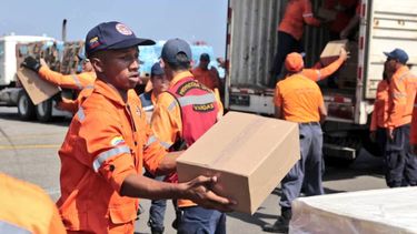 Venezuela envía 12 toneladas de ayuda humanitaria a Cuba tras el paso de la tormenta subtropical Alberto.