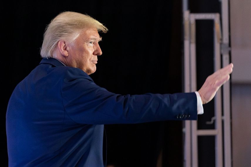 El presidente&nbsp;Donald Trump&nbsp;en un acto en Washington.&nbsp;