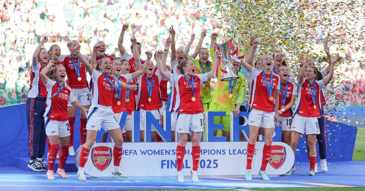 Arsenal logra lo impensable: Venció al Barcelona y es nuevo campeón de Champions