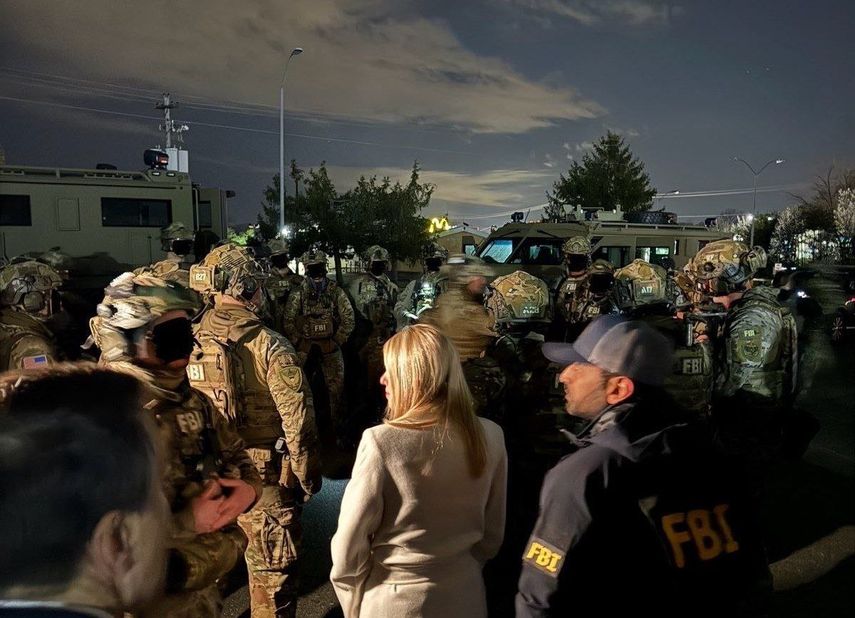 La fiscal general Pam Bondi supervisó el arrestro de peligrosos líder de la Mara Salvatrucha en Virginia