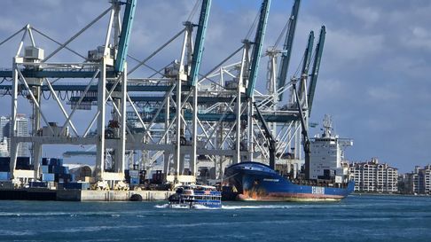 Imagen del Puerto de Miami.