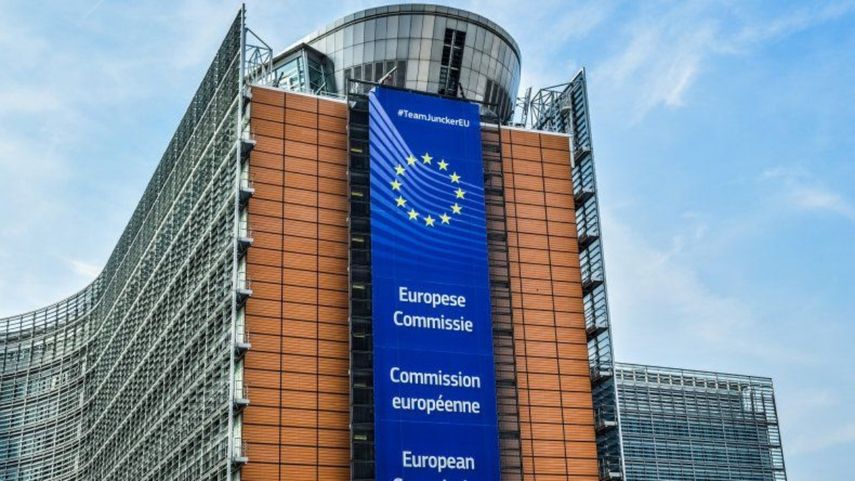 Edificio sede de la Unión Europea (UE) en Bruselas, Bélgica.