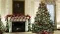 El Salón Este de la Casa Blanca está decorado para la temporada navideña durante una vista previa para la prensa de las decoraciones navideñas de la Casa Blanca, el lunes 29 de noviembre de 2021, en Washington. El Salón Este de la Casa Blanca está decorado para la temporada navideña durante una vista previa para la prensa de las decoraciones navideñas de la Casa Blanca, el lunes 29 de noviembre de 2021, en Washington.