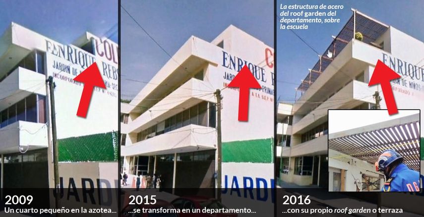 Todo eso va sumando peso. Es más que evidente que la estructura no estaba preparada para aumentar un nivel más.