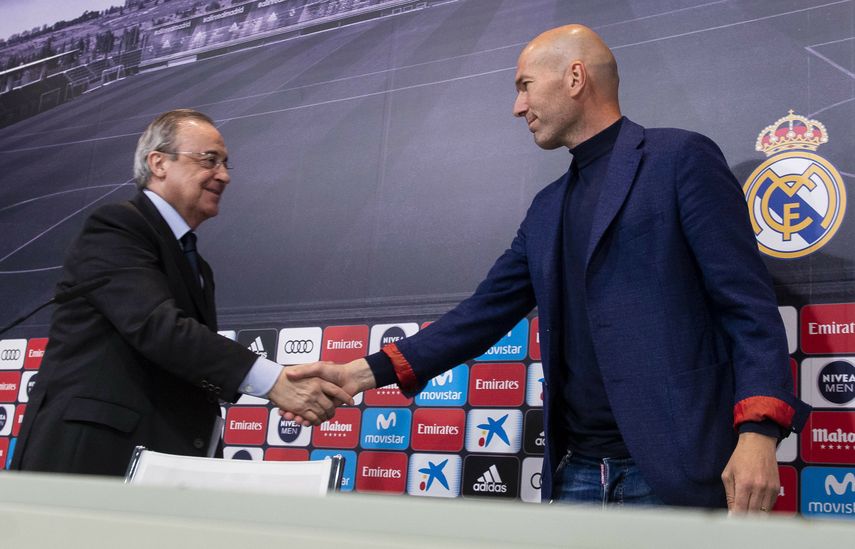 El técnico del Real Madrid, Zinedine Zidane, volvió a mostrarse enigmático sobre su futuro al frente del equipo merengue