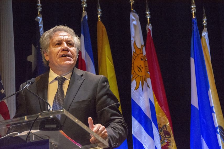 Luis Almagro, secretario general de la OEA.